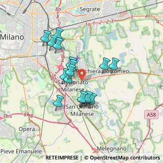Mappa SS 415, 20097 San Donato Milanese MI, Italia (2.99176)