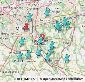 Mappa SS 415, 20097 San Donato Milanese MI, Italia (7.68)