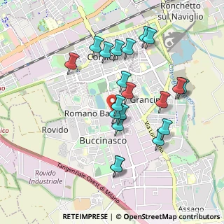 Mappa Via Gustavo Modena, 20090 Buccinasco MI, Italia (0.89)