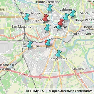 Mappa Via Ugo Zannoni, 37136 Verona VR, Italia (2.06)