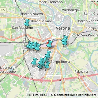Mappa Via Ugo Zannoni, 37136 Verona VR, Italia (1.59267)