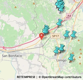Mappa Via Michele Ferrari, 36053 Gambellara VI, Italia (5.061)