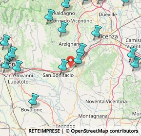 Mappa Via Michele Ferrari, 36053 Gambellara VI, Italia (22.35389)