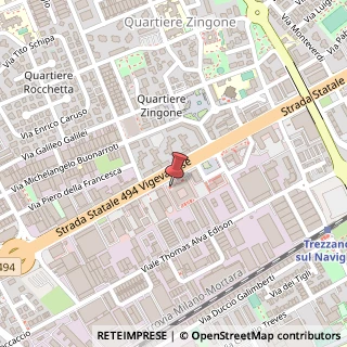 Mappa Via Leonardo Da Vinci, 97, 20090 Trezzano sul Naviglio, Milano (Lombardia)