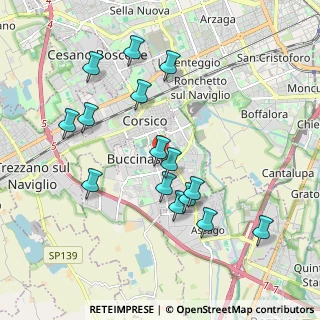 Mappa Via Achille Grandi, 20090 Buccinasco MI, Italia (1.91667)