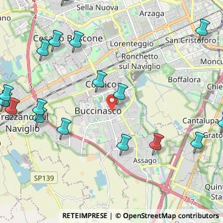 Mappa Via Achille Grandi, 20090 Buccinasco MI, Italia (3.05)