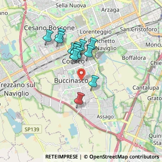 Mappa Via Achille Grandi, 20090 Buccinasco MI, Italia (1.45)