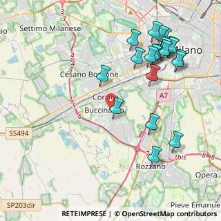 Mappa Via Achille Grandi, 20090 Buccinasco MI, Italia (4.827)