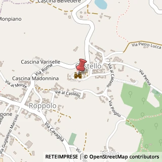 Mappa Via al Castello, 373, 13883 Roppolo, Biella (Piemonte)