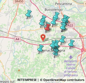 Mappa Via Campagnola, 37060 Sona VR, Italia (3.3575)