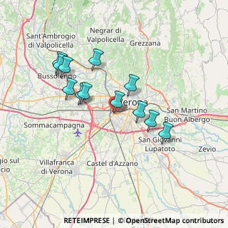 Mappa Santa Lucia, 37137 Verona VR, Italia (6.4275)