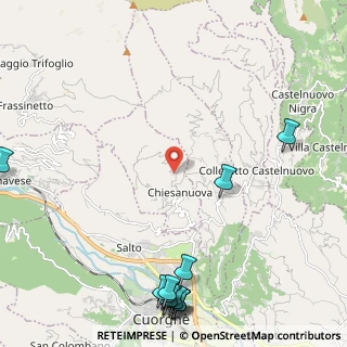 Mappa Via Strole, 10080 Chiesanuova TO, Italia (3.31077)