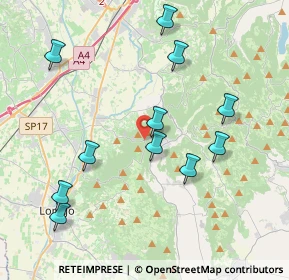 Mappa Via Cà Vecchia, 36040 Grancona VI, Italia (4.13909)