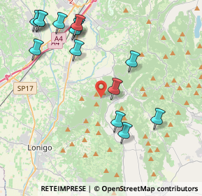 Mappa Via Cà Vecchia, 36040 Grancona VI, Italia (4.78)