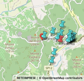 Mappa Via Cà Vecchia, 36040 Grancona VI, Italia (1.062)