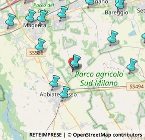 Mappa Via Camillo Benso Cavour, 20080 Albairate MI, Italia (5.9375)