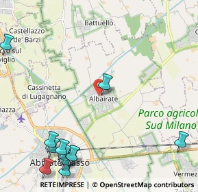Mappa Via Camillo Benso Cavour, 20080 Albairate MI, Italia (3.09417)