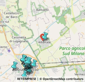 Mappa Via Camillo Benso Cavour, 20080 Albairate MI, Italia (2.951)