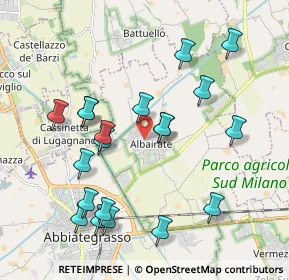 Mappa Via Camillo Benso Cavour, 20080 Albairate MI, Italia (2.045)