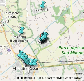 Mappa Via Camillo Benso Cavour, 20080 Albairate MI, Italia (1.612)