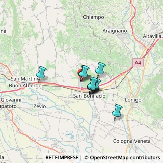 Mappa Via Giulio Camuzzoni, 37038 Soave VR, Italia (3.94636)