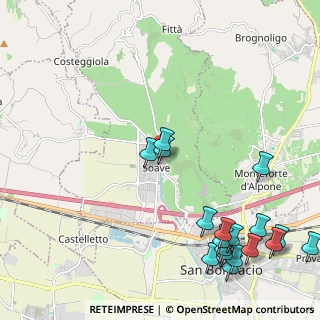 Mappa Via Giulio Camuzzoni, 37038 Soave VR, Italia (2.88)