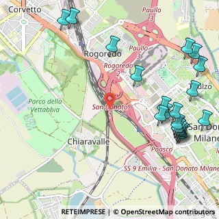 Mappa A1 - Autostrada del Sole, 20097 San Donato Milanese MI, Italia (1.4245)