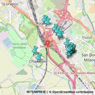 Mappa A1 - Autostrada del Sole, 20097 San Donato Milanese MI, Italia (0.9245)