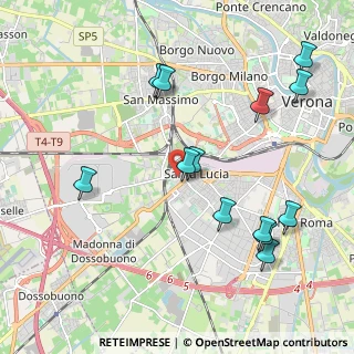 Mappa Via Santa Elisabetta, 37137 Verona VR, Italia (2.26385)