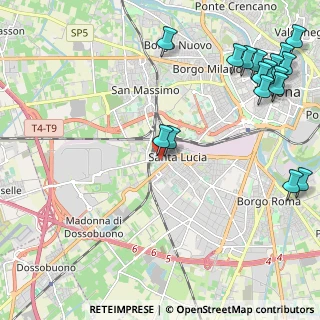 Mappa Via Santa Elisabetta, 37137 Verona VR, Italia (3.03824)