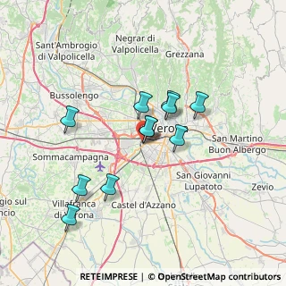 Mappa Via Santa Elisabetta, 37137 Verona VR, Italia (5.85727)