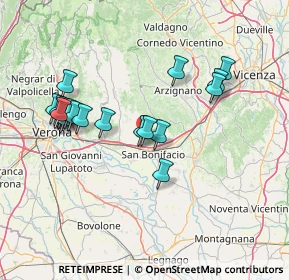 Mappa Via Don Giovanni Minzoni, 37038 Soave VR, Italia (14.705)