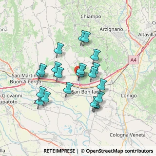 Mappa Via Don Giovanni Minzoni, 37038 Soave VR, Italia (6.277)