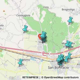Mappa Via Don Giovanni Minzoni, 37038 Soave VR, Italia (2.3835)