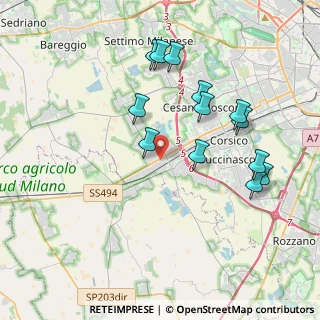 Mappa , 20090 Trezzano sul Naviglio MI, Italia (3.83538)
