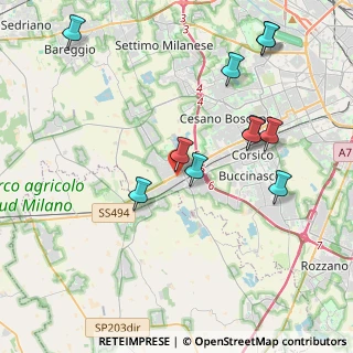 Mappa , 20090 Trezzano sul Naviglio MI, Italia (4.34909)