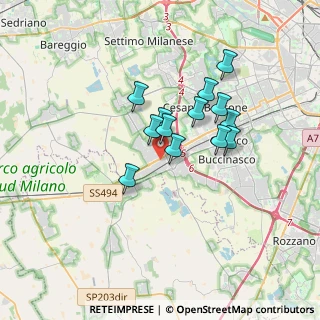 Mappa , 20090 Trezzano sul Naviglio MI, Italia (2.61385)