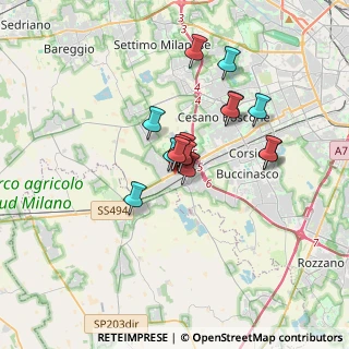 Mappa , 20090 Trezzano sul Naviglio MI, Italia (2.52467)