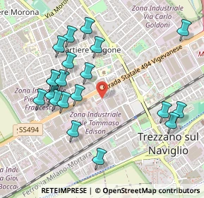Mappa , 20090 Trezzano sul Naviglio MI, Italia (0.5355)