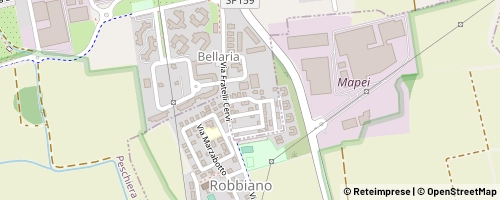 Mappa Peschiera Borromeo