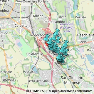 Mappa Parcheggio, 20097 San Donato Milanese MI, Italia (1.163)