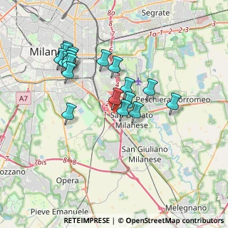 Mappa Parcheggio, 20097 San Donato Milanese MI, Italia (3.5605)