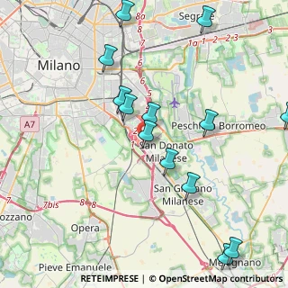 Mappa Parcheggio, 20097 San Donato Milanese MI, Italia (4.68154)