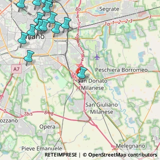 Mappa Parcheggio, 20097 San Donato Milanese MI, Italia (6.95722)
