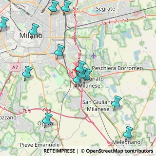 Mappa Piazzale Supercorte Maggiore, 20097 San Donato Milanese MI, Italia (4.88538)