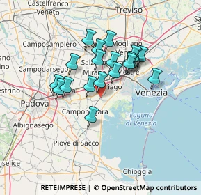 Mappa Via Grazia Deledda, 30034 Mira VE, Italia (10.918)