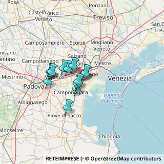 Mappa Via Grazia Deledda, 30034 Mira VE, Italia (8.42857)