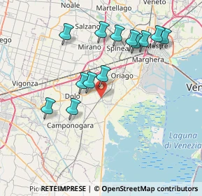 Mappa Via Grazia Deledda, 30034 Mira VE, Italia (7.48462)