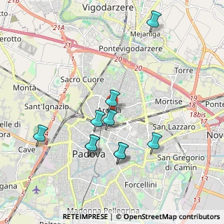 Mappa Viale Arcella, 35132 Padova PD, Italia (2.12818)