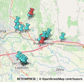 Mappa Via Mazzini Giuseppe, 37036 San Martino Buon Albergo VR, Italia (3.7665)